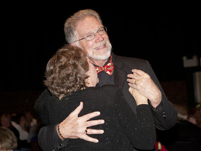 Picture of older couple dancing at The Gala Fundraising Event