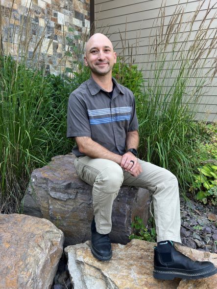 Scott Wardian, Athletic Trainer at the Cabinet Peaks Orthopedic Clinic smiling