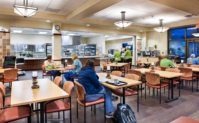 Picture of The Cabinet Peaks Medical Center Cafeteria